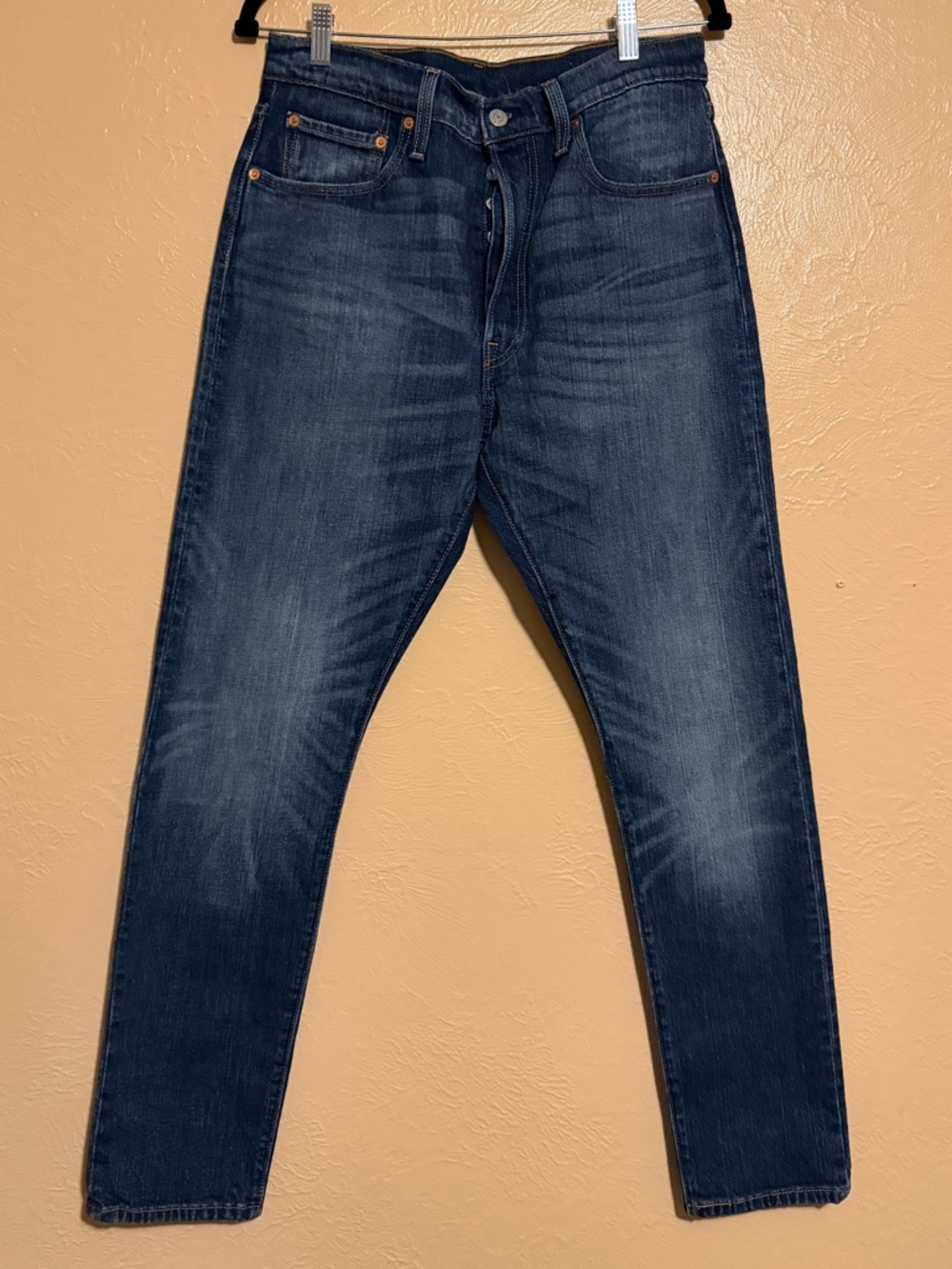 Levi's Slim Straight Dark Indigo Jeans